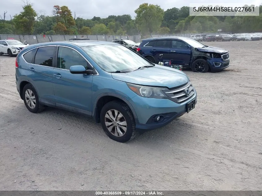 5J6RM4H58EL027661 2014 Honda Cr-V Ex