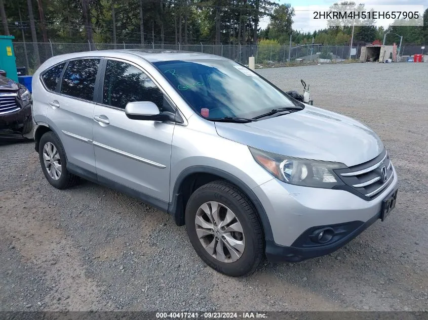 2014 Honda Cr-V Ex VIN: 2HKRM4H51EH657905 Lot: 40417241