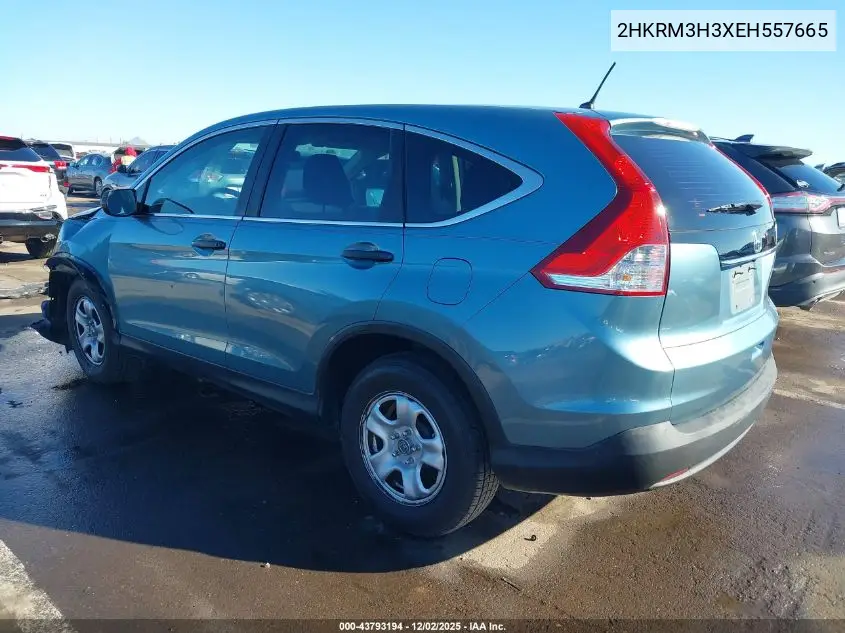 2HKRM3H3XEH557665 2014 Honda Cr-V Lx