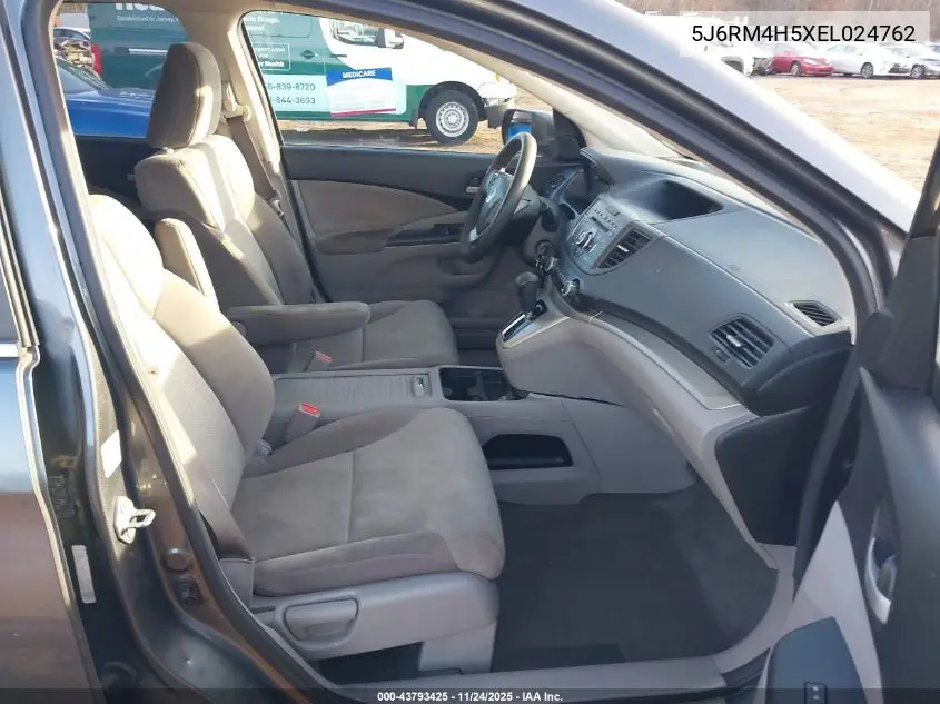 5J6RM4H5XEL024762 2014 Honda Cr-V Ex
