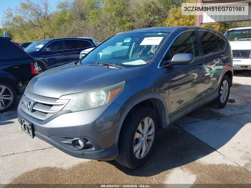 3CZRM3H51EG701981 2014 Honda Cr-V Ex