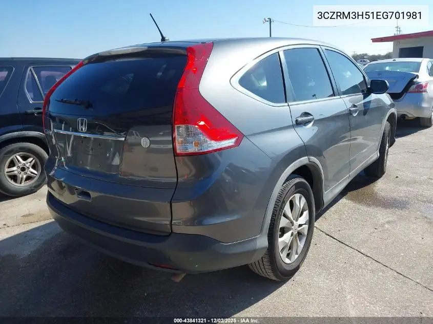 3CZRM3H51EG701981 2014 Honda Cr-V Ex