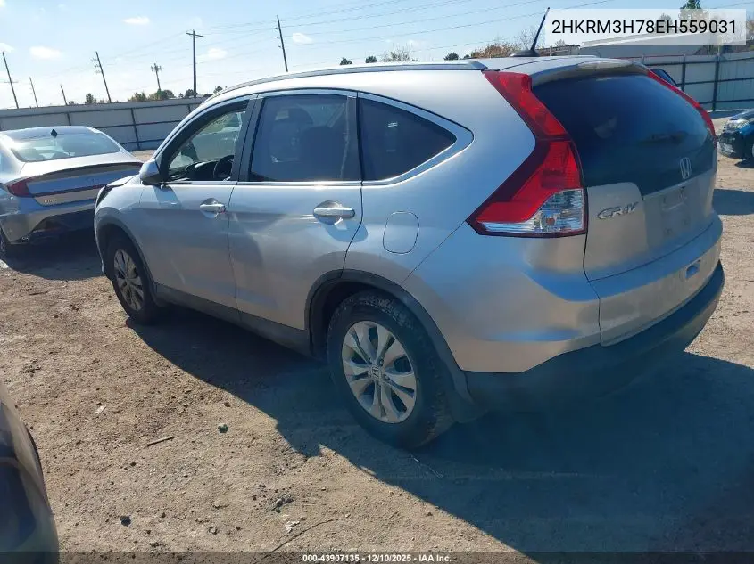 2HKRM3H78EH559031 2014 Honda Cr-V Ex-L