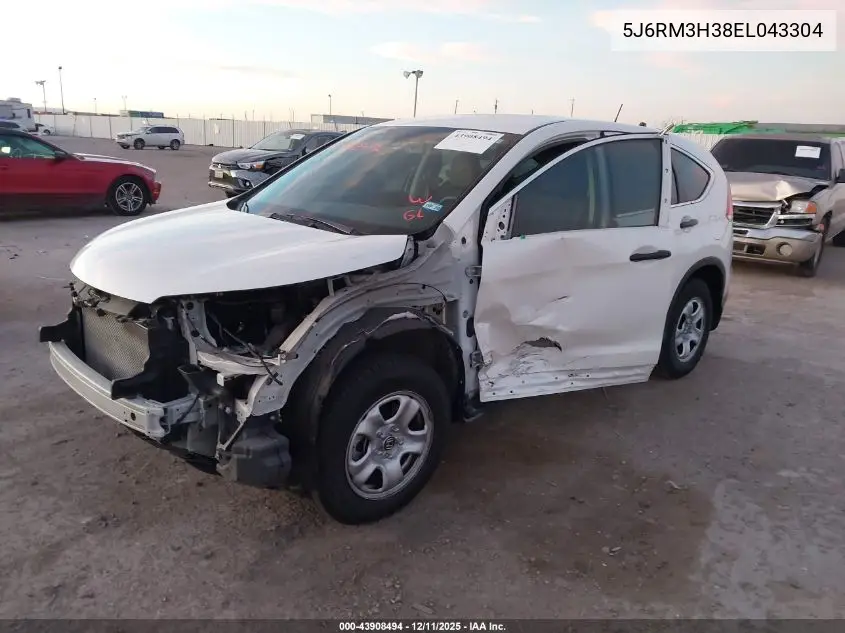 5J6RM3H38EL043304 2014 Honda Cr-V Lx