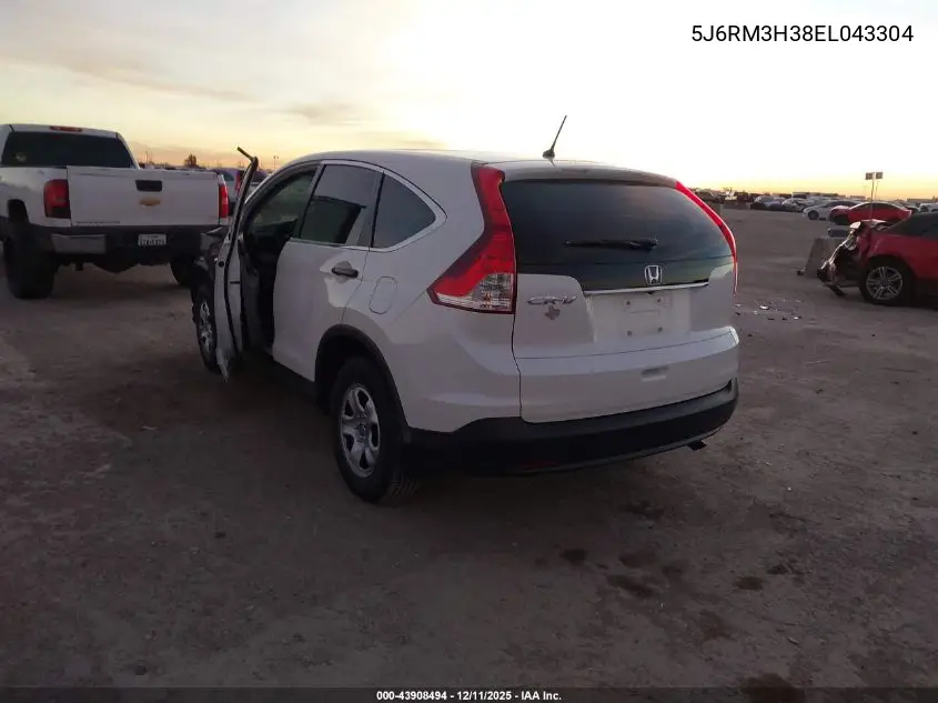 5J6RM3H38EL043304 2014 Honda Cr-V Lx