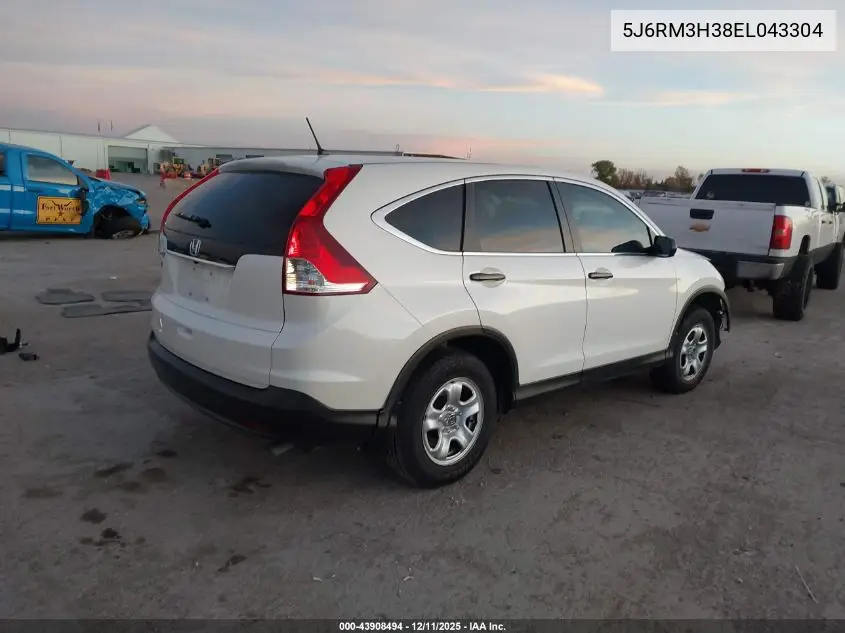5J6RM3H38EL043304 2014 Honda Cr-V Lx