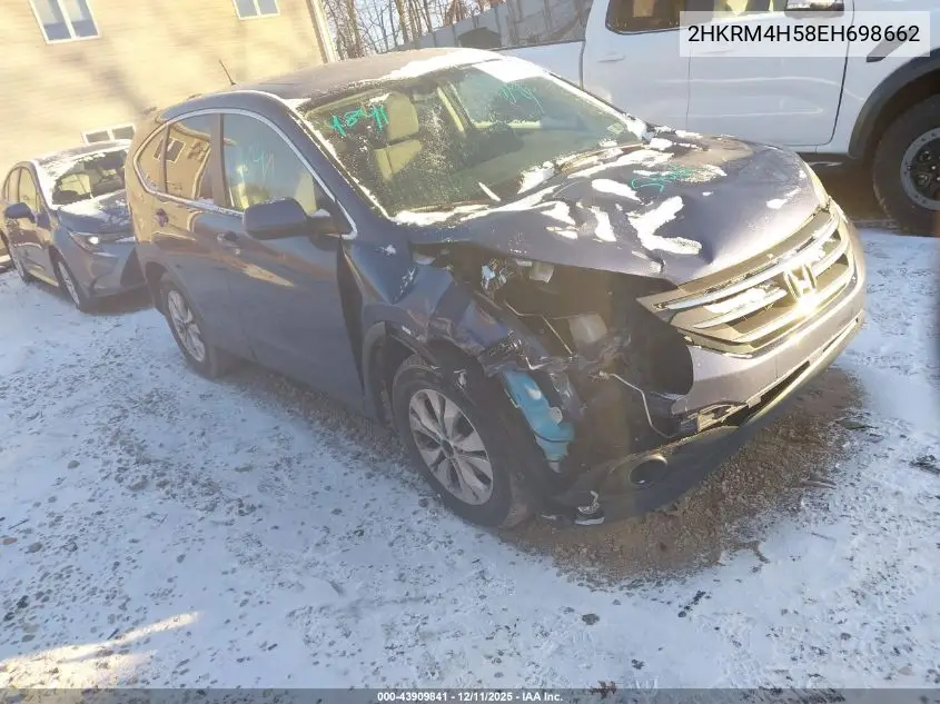 2HKRM4H58EH698662 2014 Honda Cr-V Ex