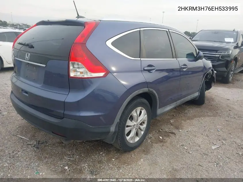 2HKRM3H76EH533995 2014 Honda Cr-V Ex-L