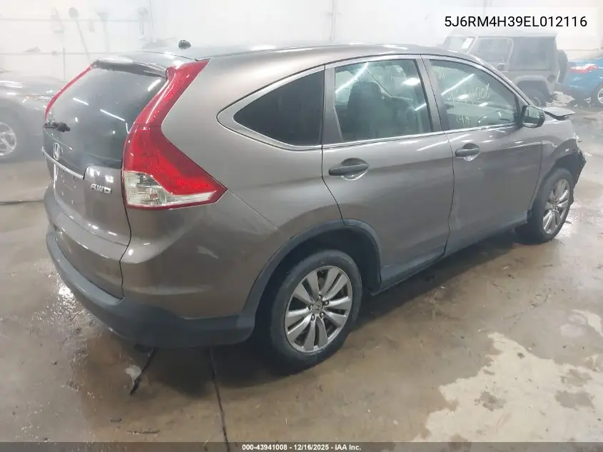 5J6RM4H39EL012116 2014 Honda Cr-V Lx