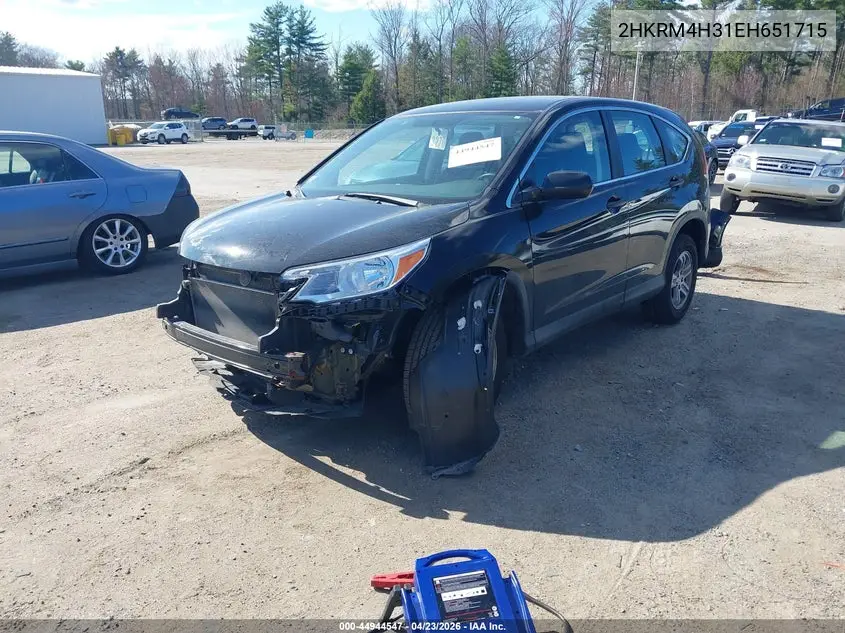 2HKRM4H31EH651715 2014 Honda Cr-V Lx