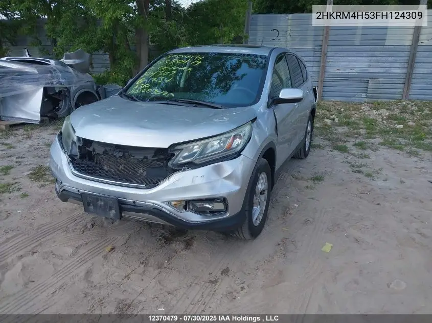 2HKRM4H53FH124309 2015 Honda Cr-V Ex