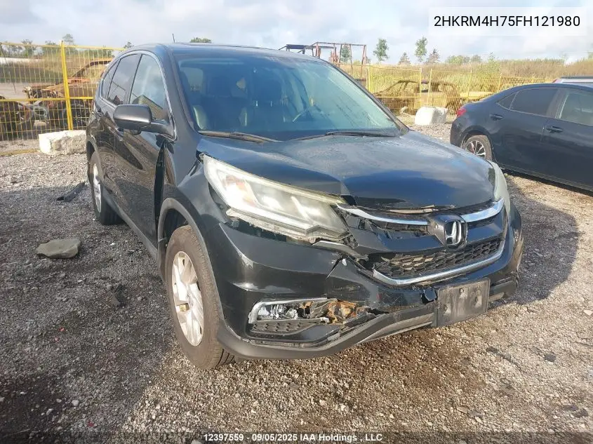2HKRM4H75FH121980 2015 Honda Cr-V Exl