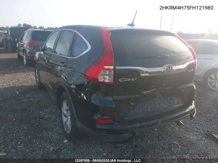 2HKRM4H75FH121980 2015 Honda Cr-V Exl