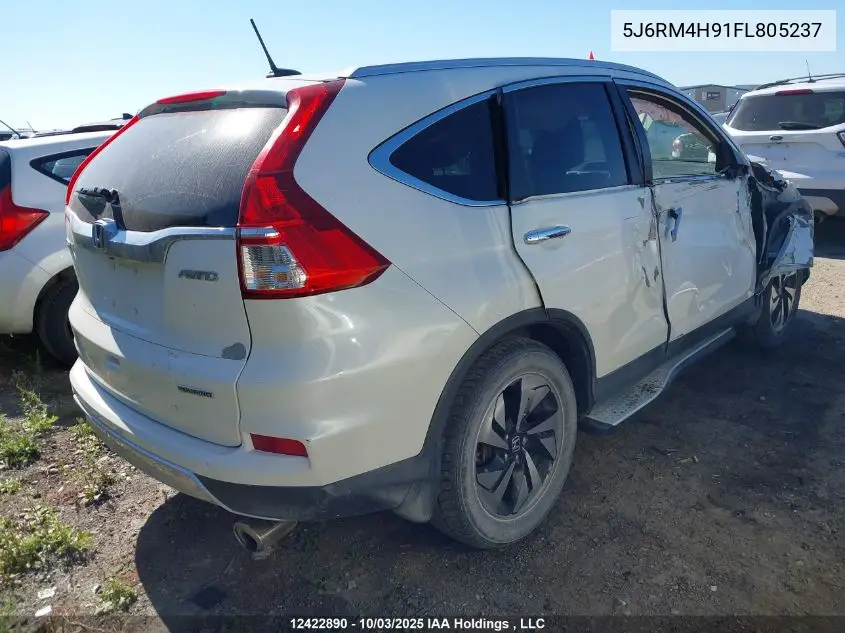 5J6RM4H91FL805237 2015 Honda Cr-V Touring