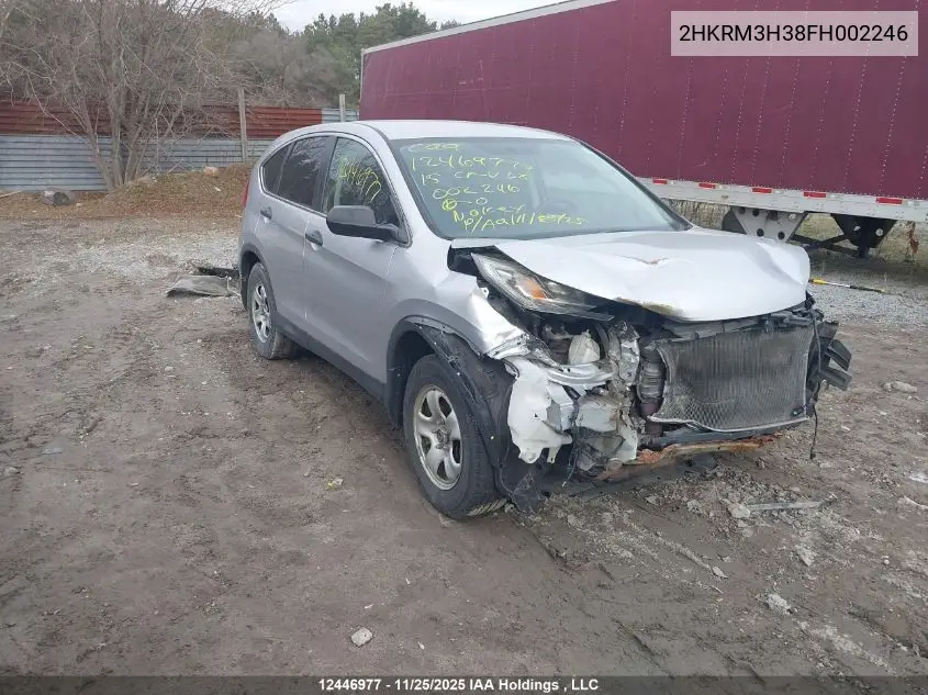 2HKRM3H38FH002246 2015 Honda Cr-V Lx