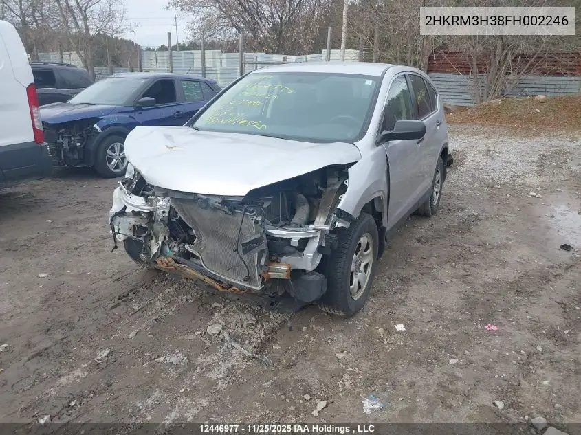 2HKRM3H38FH002246 2015 Honda Cr-V Lx