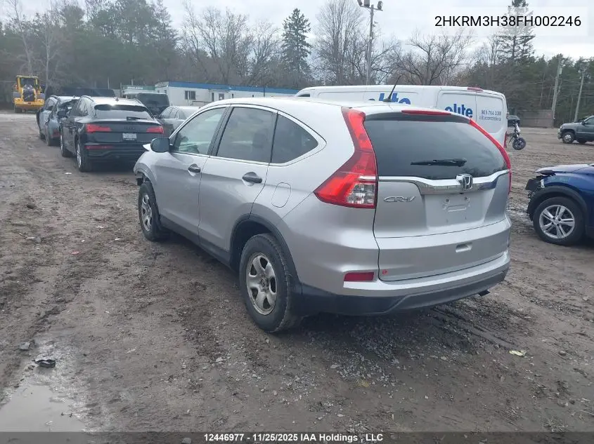 2HKRM3H38FH002246 2015 Honda Cr-V Lx