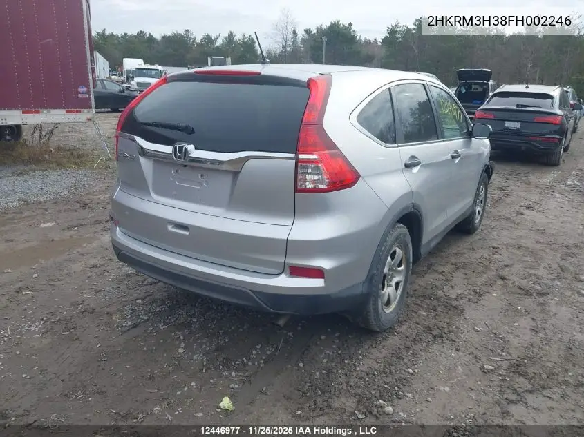 2HKRM3H38FH002246 2015 Honda Cr-V Lx