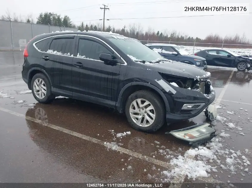 2HKRM4H76FH128176 2015 Honda Cr-V Exl