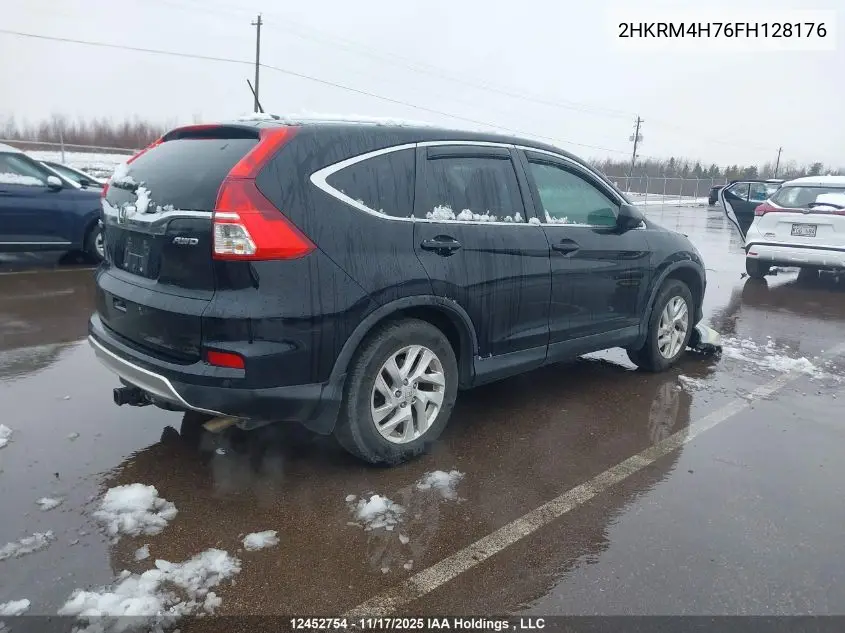 2HKRM4H76FH128176 2015 Honda Cr-V Exl