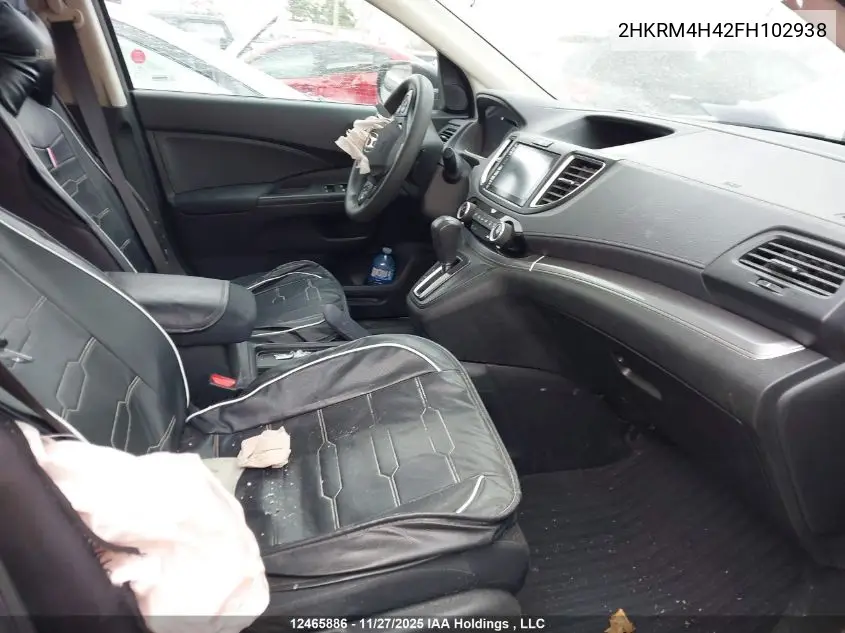2HKRM4H42FH102938 2015 Honda Cr-V Se