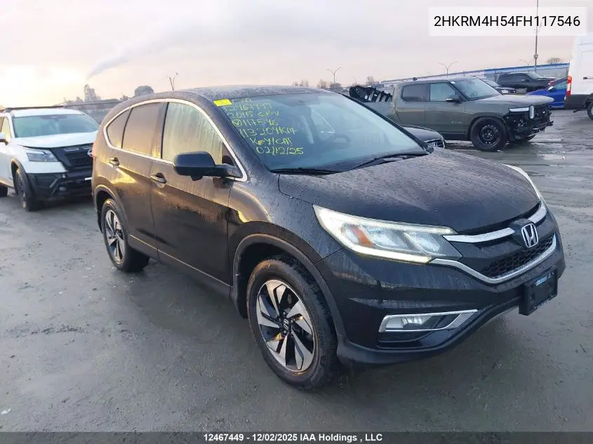 2HKRM4H54FH117546 2015 Honda Cr-V Ex