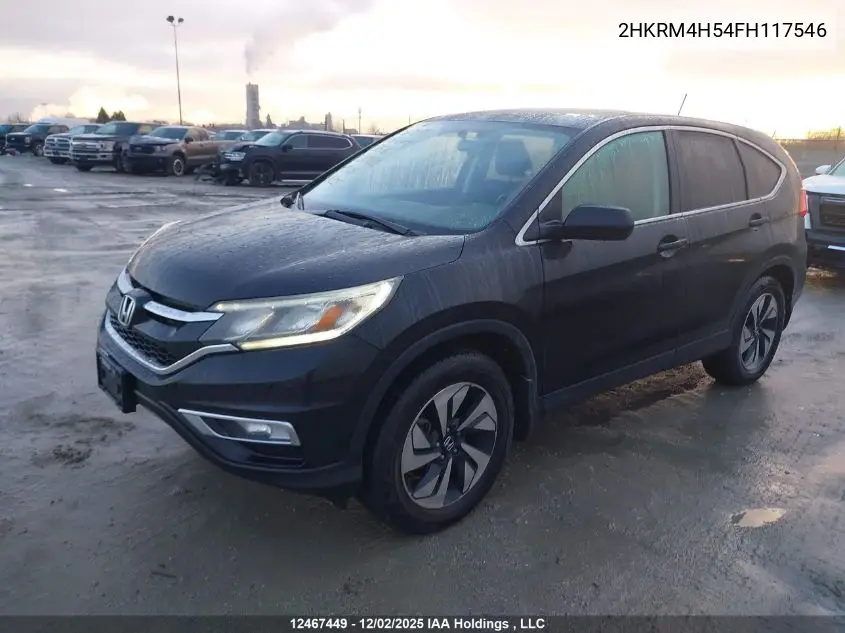 2HKRM4H54FH117546 2015 Honda Cr-V Ex