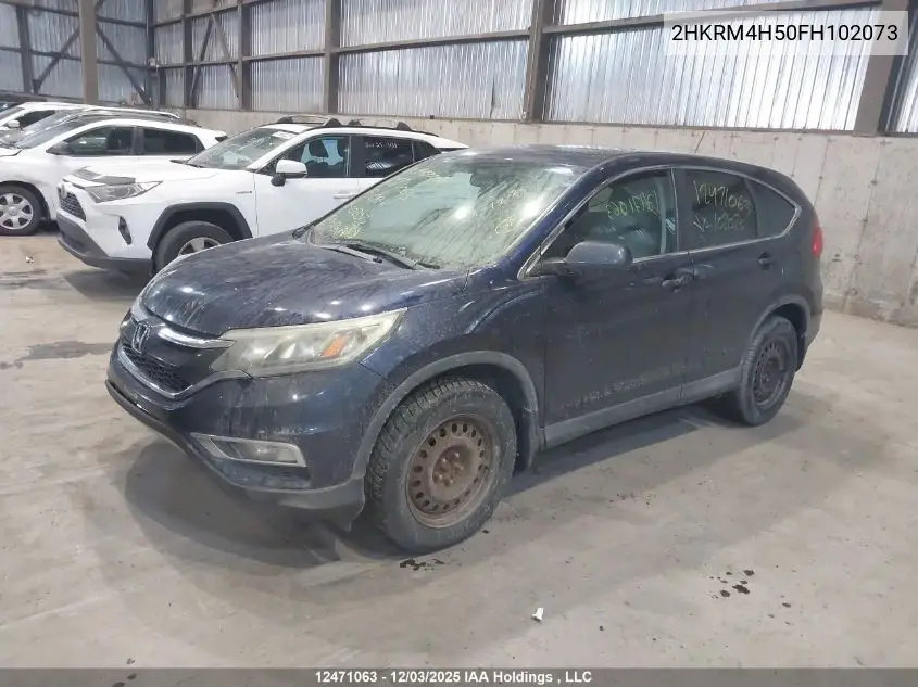 2HKRM4H50FH102073 2015 Honda Cr-V Ex