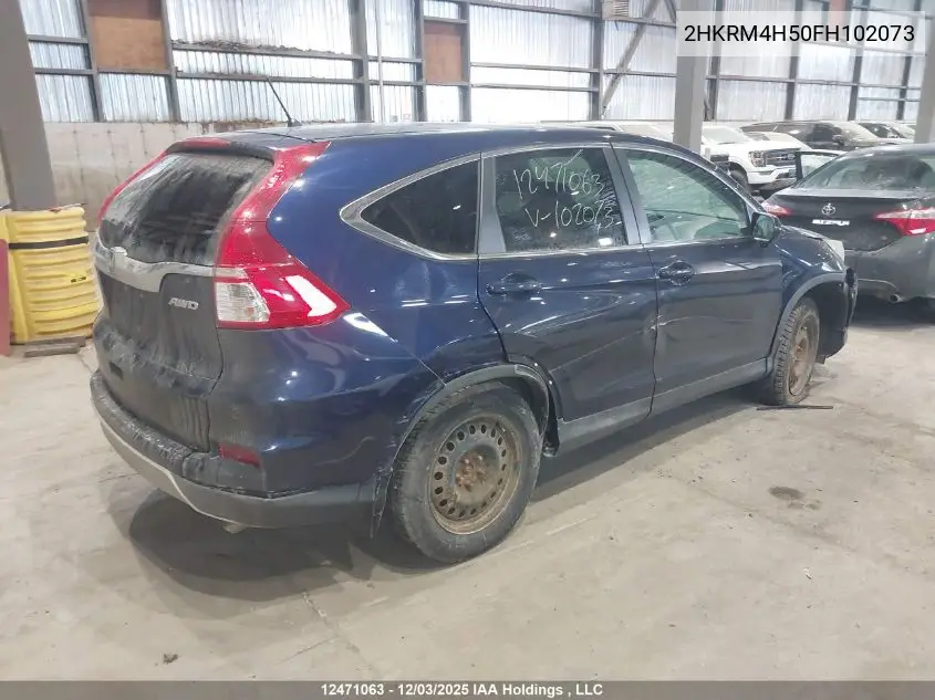 2HKRM4H50FH102073 2015 Honda Cr-V Ex