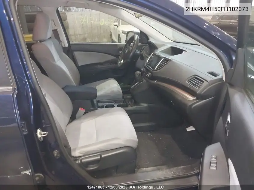 2HKRM4H50FH102073 2015 Honda Cr-V Ex