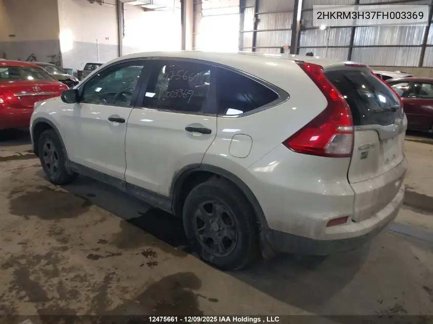 2HKRM3H37FH003369 2015 Honda Cr-V Lx