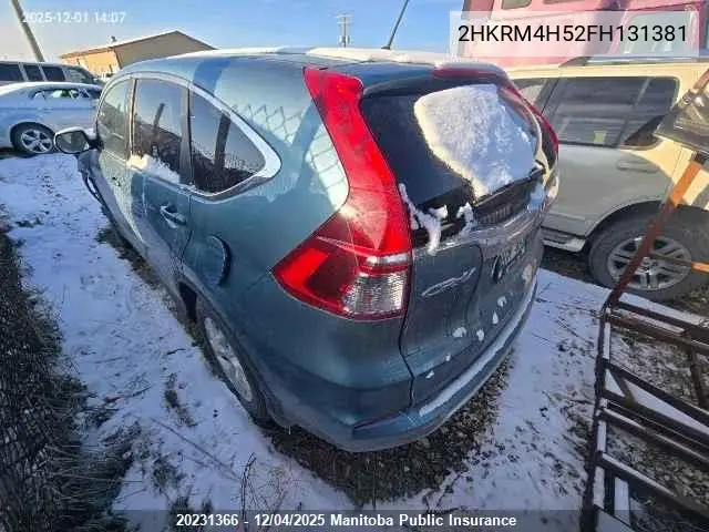 2HKRM4H52FH131381 2015 Honda Cr-V Ex
