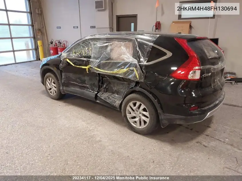 2HKRM4H48FH130694 2015 Honda Cr-V Se
