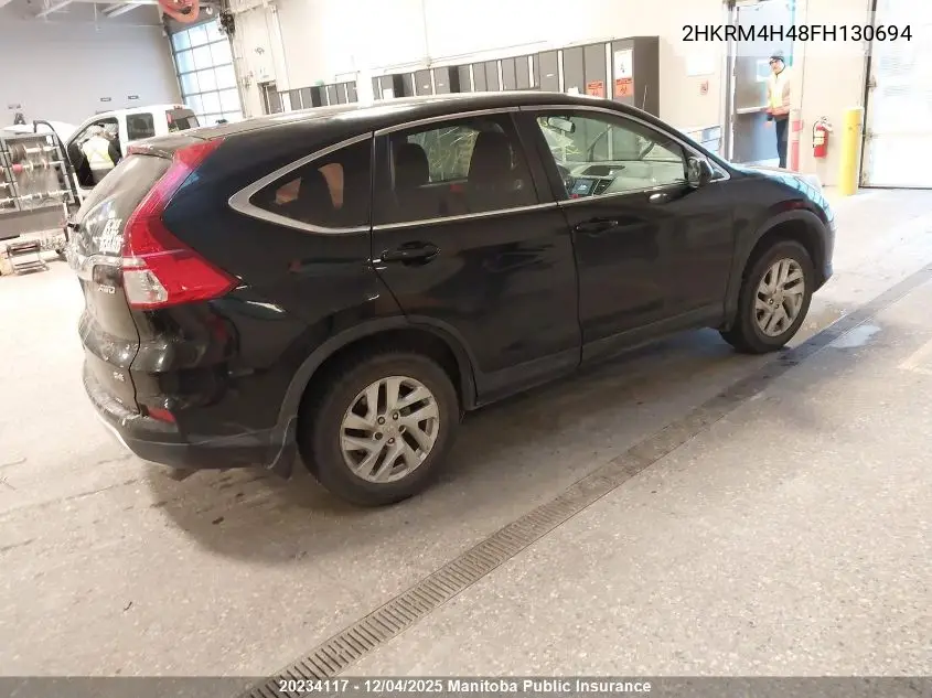 2HKRM4H48FH130694 2015 Honda Cr-V Se