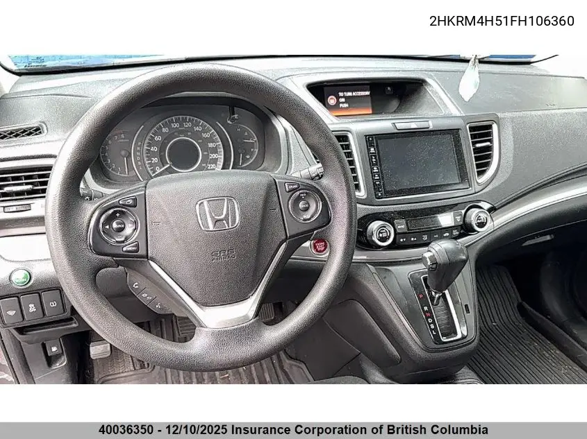 2HKRM4H51FH106360 2015 Honda Cr-V