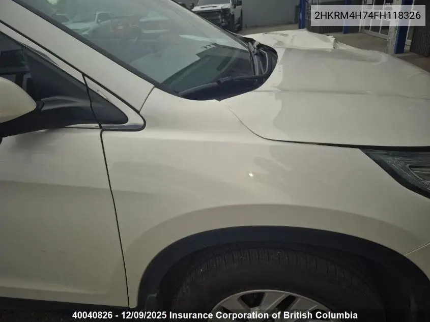 2HKRM4H74FH118326 2015 Honda Cr-V