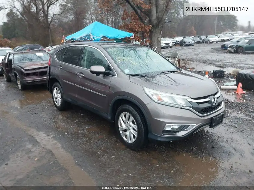 2HKRM4H55FH705147 2015 Honda Cr-V Ex