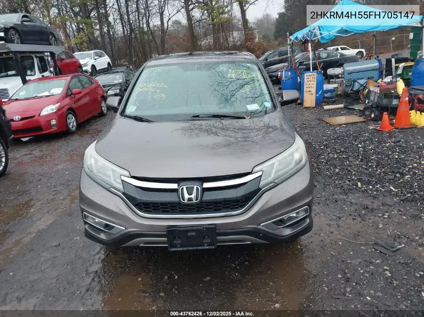 2HKRM4H55FH705147 2015 Honda Cr-V Ex