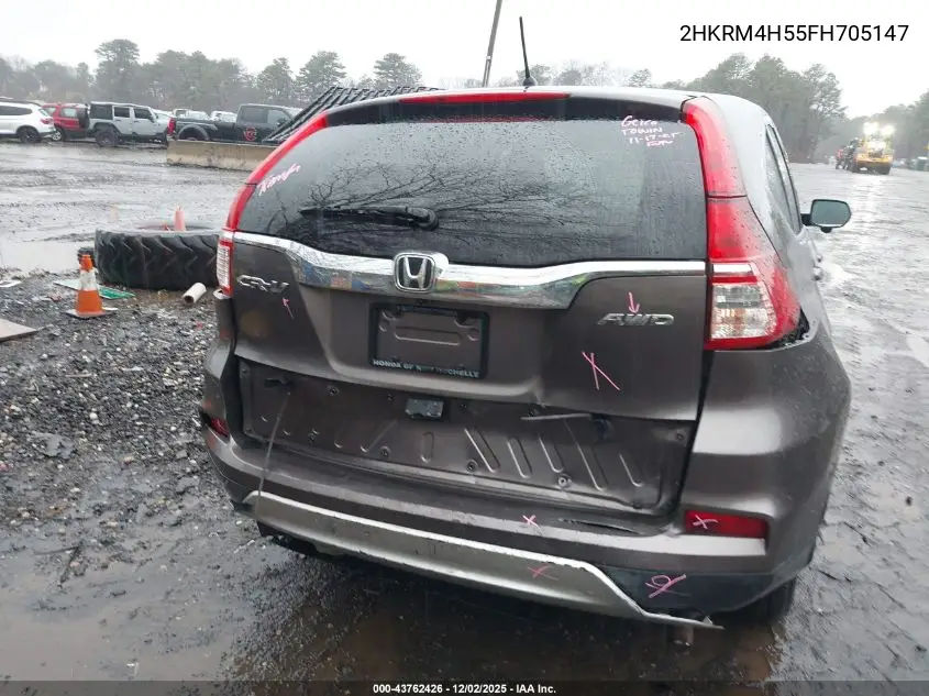 2HKRM4H55FH705147 2015 Honda Cr-V Ex