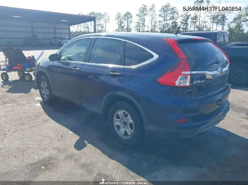5J6RM4H37FL040854 2015 Honda Cr-V Lx
