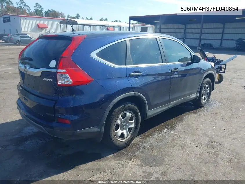 5J6RM4H37FL040854 2015 Honda Cr-V Lx