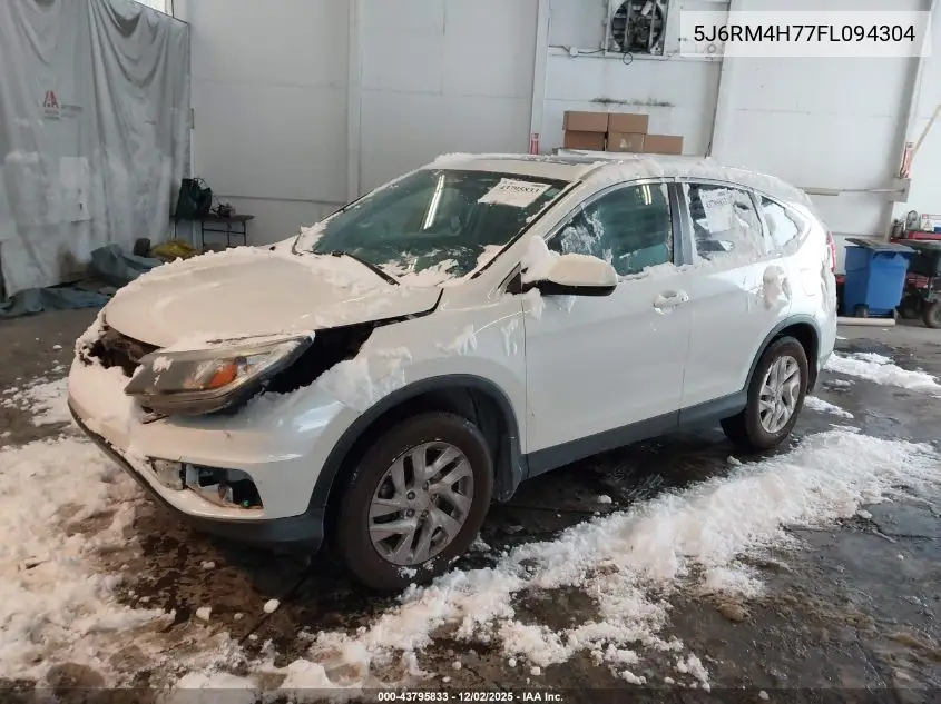 5J6RM4H77FL094304 2015 Honda Cr-V Ex-L