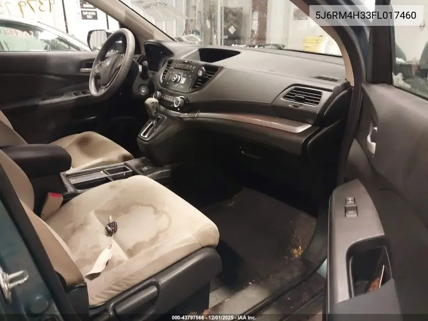 5J6RM4H33FL017460 2015 Honda Cr-V Lx
