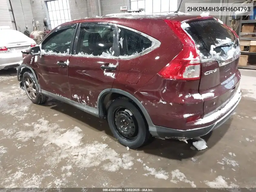 2HKRM4H34FH604793 2015 Honda Cr-V Lx