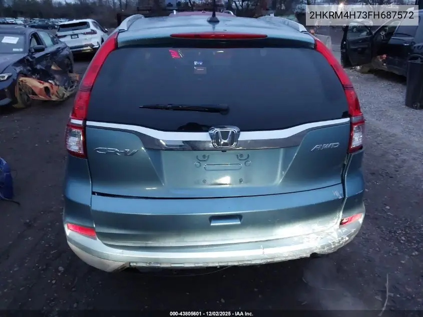 2HKRM4H73FH687572 2015 Honda Cr-V Ex-L