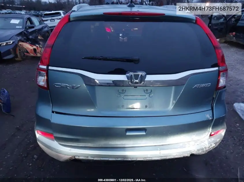 2HKRM4H73FH687572 2015 Honda Cr-V Ex-L