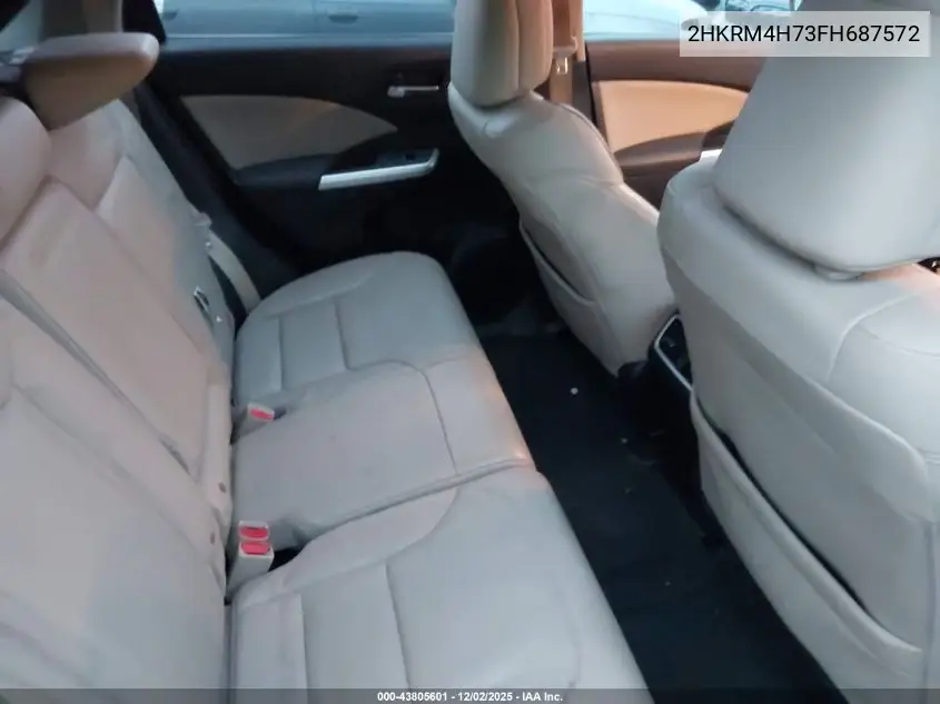 2HKRM4H73FH687572 2015 Honda Cr-V Ex-L