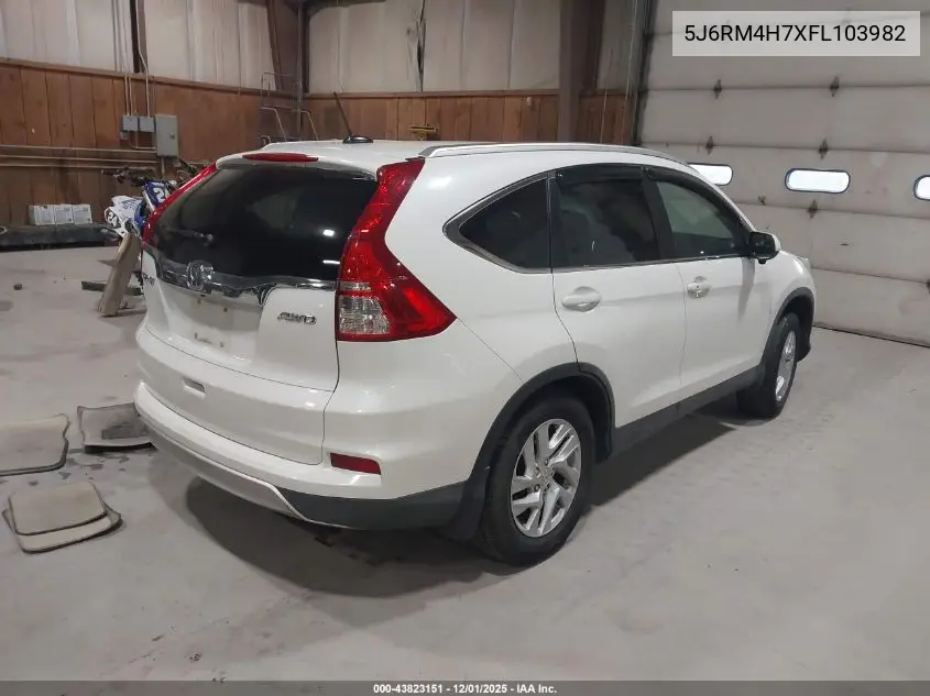 5J6RM4H7XFL103982 2015 Honda Cr-V Ex-L