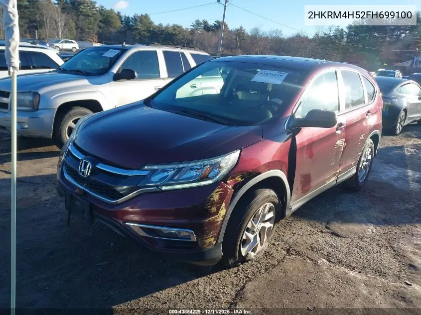 2HKRM4H52FH699100 2015 Honda Cr-V Ex