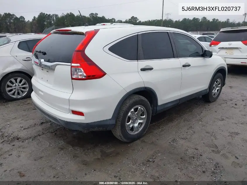 5J6RM3H3XFL020737 2015 Honda Cr-V Lx